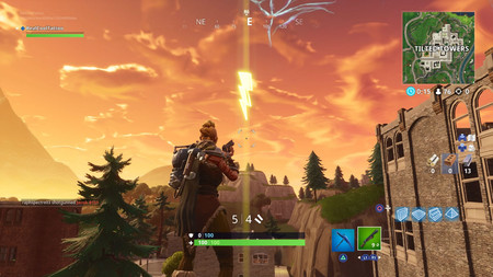 Fortnite - где найти парящие молнии Fortnite - где найти парящие молнии