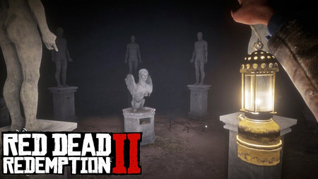 Red Dead Redemption 2 - как решить головоломку со статуями