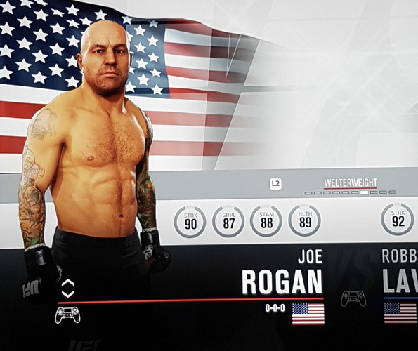 EA Sports UFC 3 - как открыть секретного бойца Джо Рогана