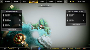 God of War - где найти все карты сокровищ