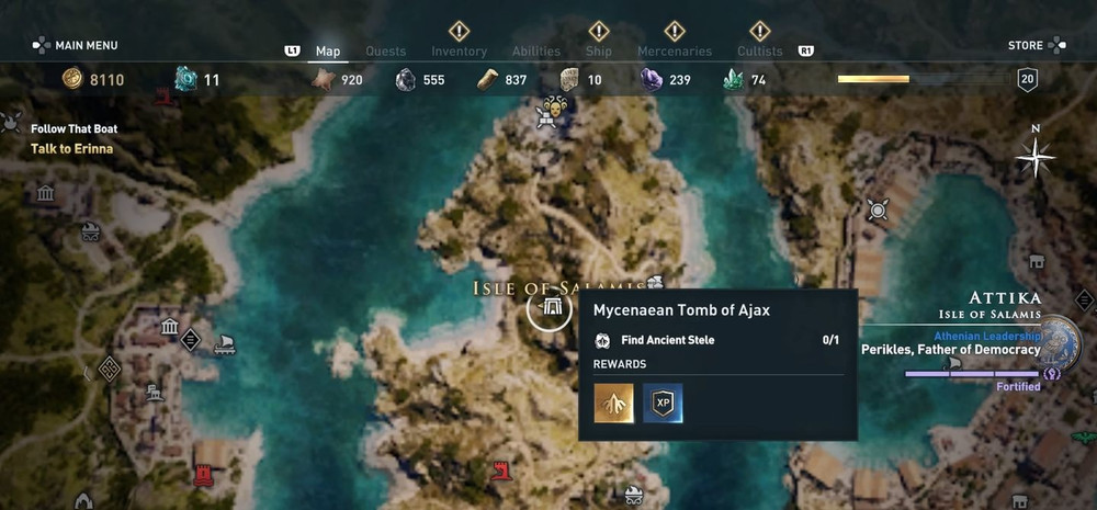 Assassin’s Creed Odyssey - где найти все гробницы