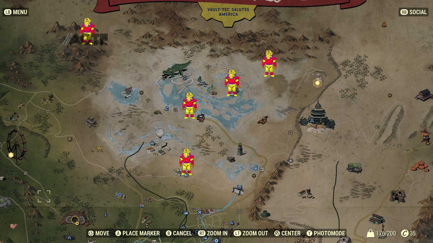 Fallout 76 - где найти силовую броню