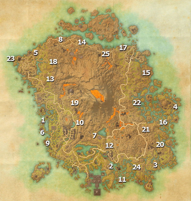 Гайд TES Online: Morrowind. Расположение всех храмов Даэдра