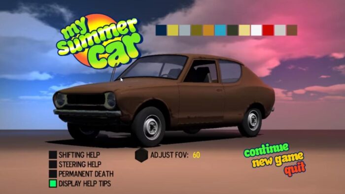 Коды My Summer Car