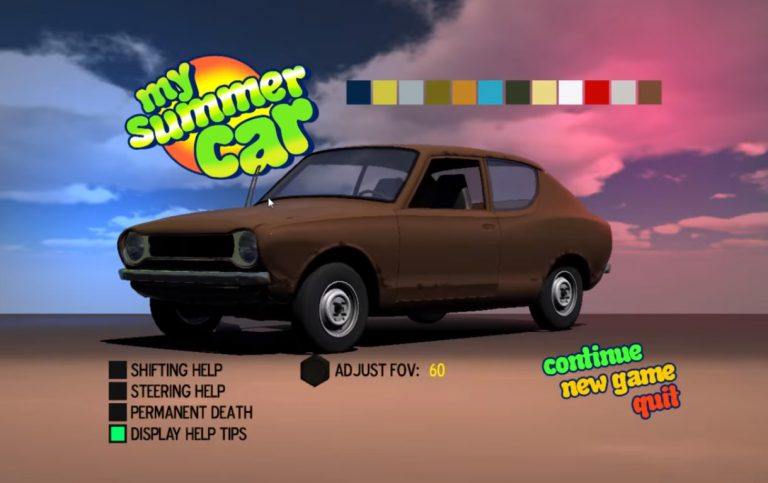 Коды My Summer Car