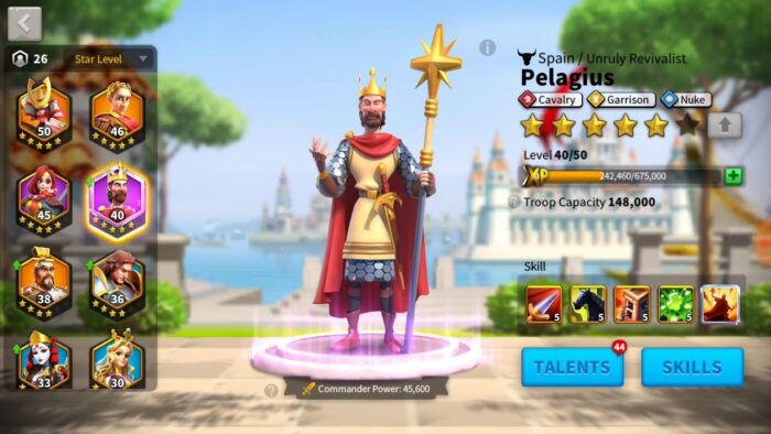 Rise of Kingdoms - лучшие командиры (тир лист)