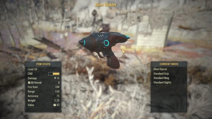 Fallout 76 - где найти инопланетный бластер