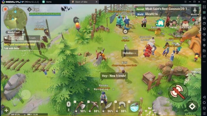 Dawn of Isles - гайд по классам