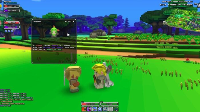 Cube World - питомцы и их еда