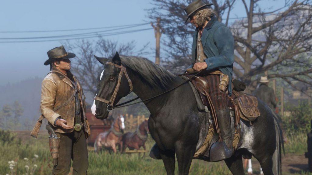 Red Dead Redemption 2 - где найти диких лошадей - GuidesGame