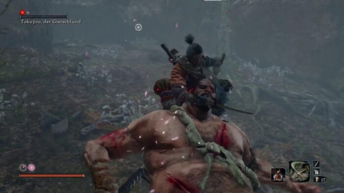 Sekiro: Shadows Die Twice - как убить Токудзиро-обжору