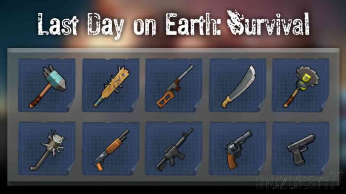 Гайд Last Day on Earth. Полный список оружия и предметы для его крафта