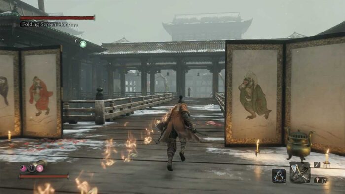 Sekiro: Shadows Die Twice - как убить Обезьян в ширме