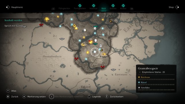 Assassin's Creed: Valhalla - где найти проклятые символы
