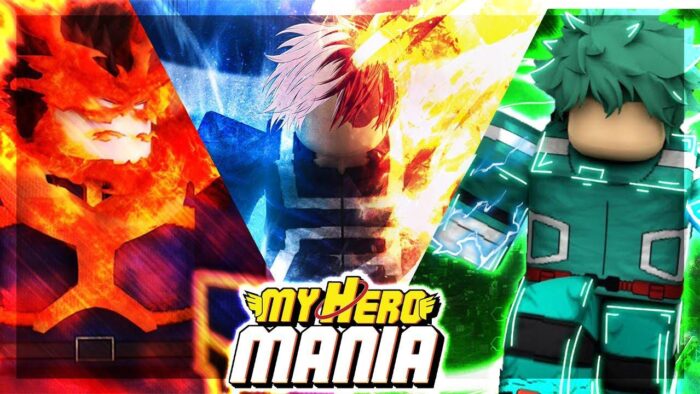 Roblox My Hero Mania - коды