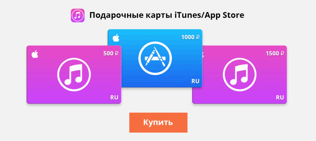 Подарочные карты Apple: что это и как они работают