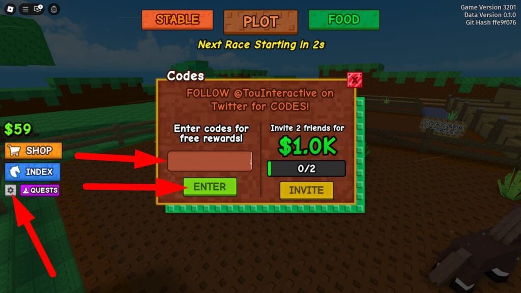 Лошадь RNG - рабочие коды