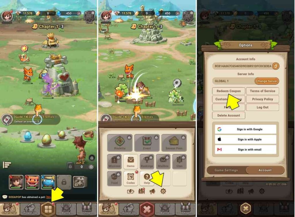 StoneAge Pet World - рабочие коды