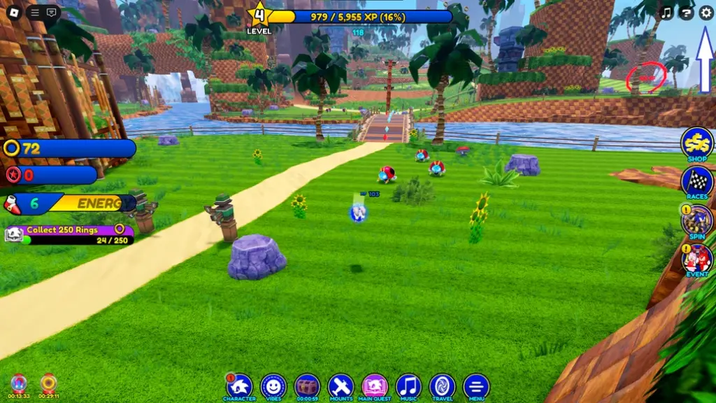 Sonic Speed Simulator - рабочие коды