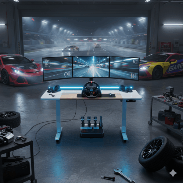 Играй на уровне: регулируемый стол, который работает на твой результат