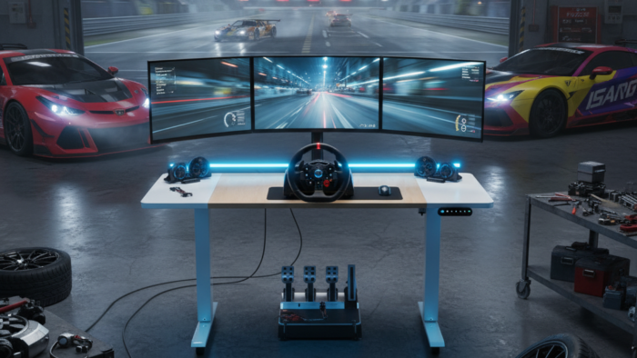 Играй на уровне: регулируемый стол, который работает на твой результат