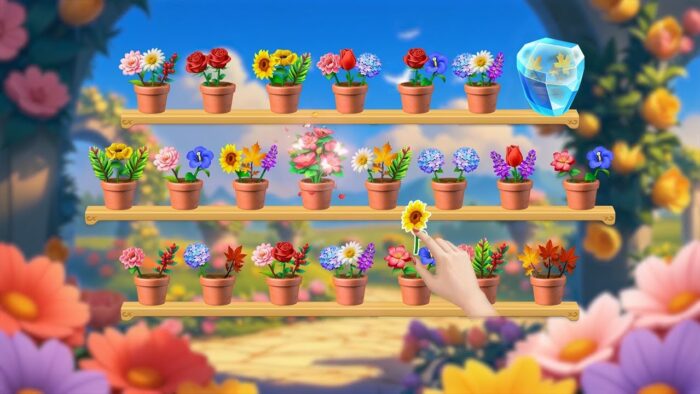 Blossom Sort: Flower Games