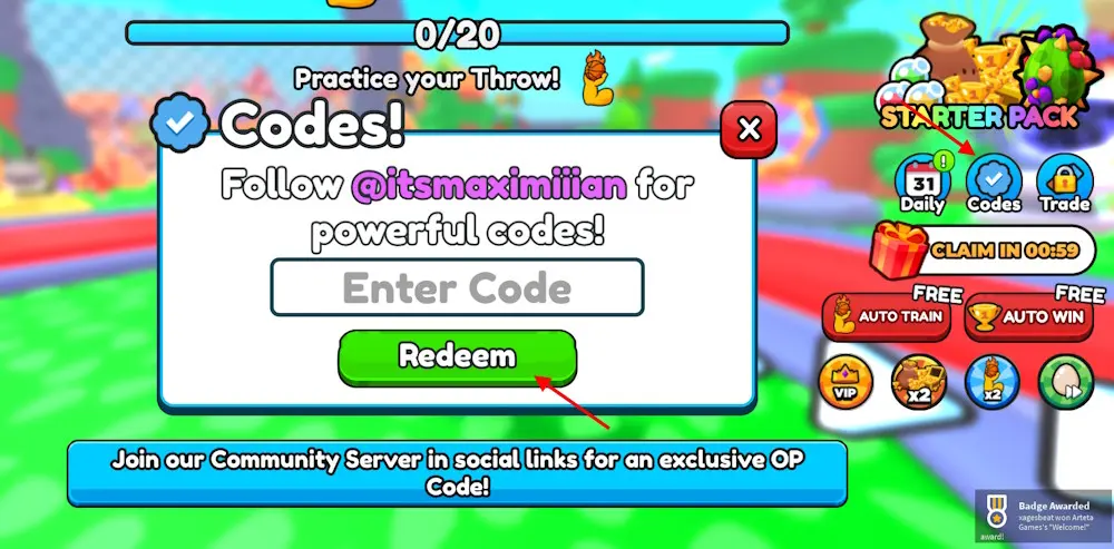 Бросай баскетбол! - рабочие коды