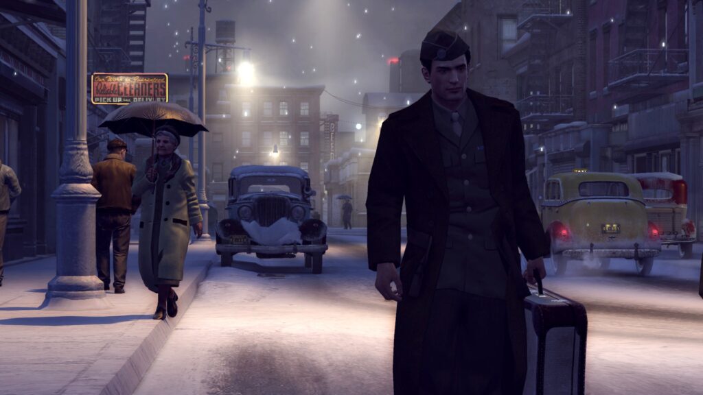 Mafia II (в зимней части)