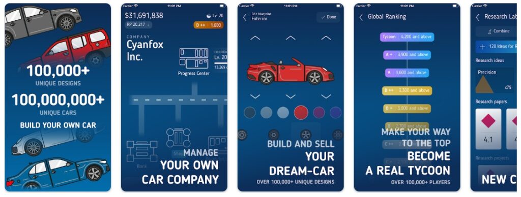 Car Manufacturer Tycoon