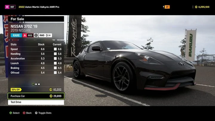 Какие характеристики у подержанных авто в Forza Horizon 6?