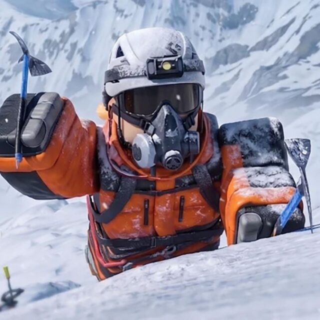 Симуляция скалолазания K2