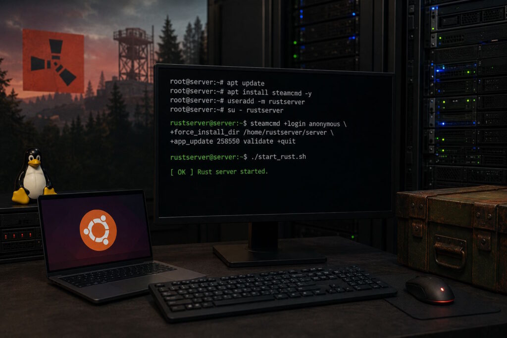 Как поднять стабильный сервер Rust: от выбора железа до тонкой настройки