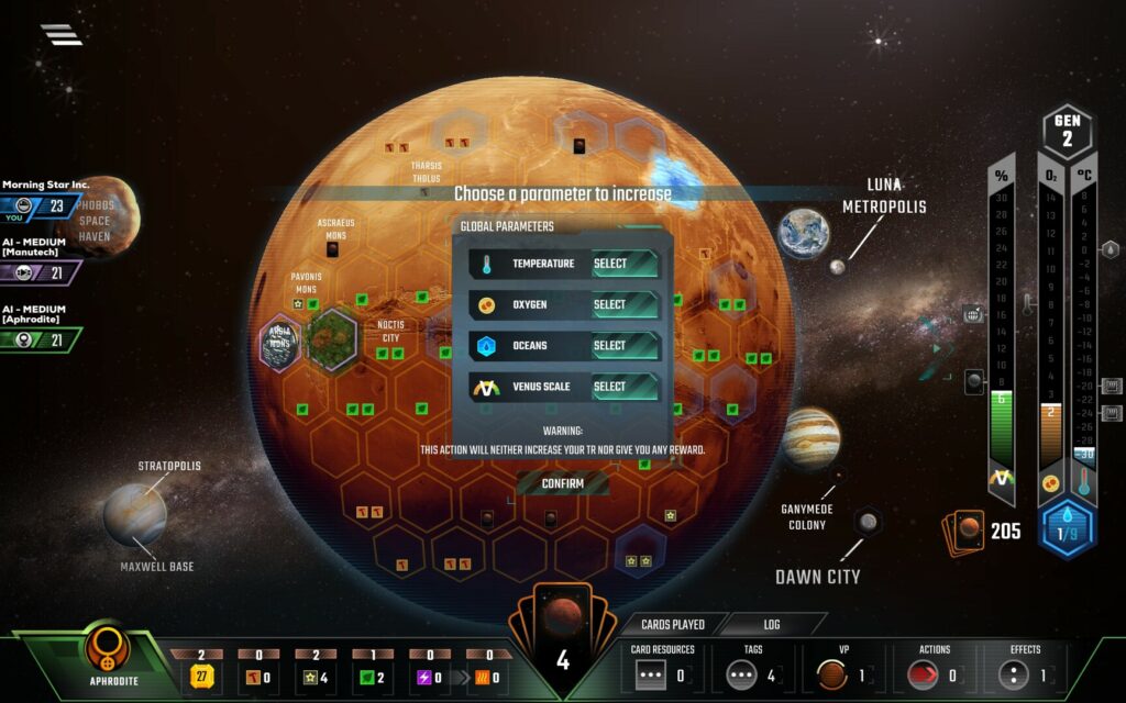 Terraforming Mars