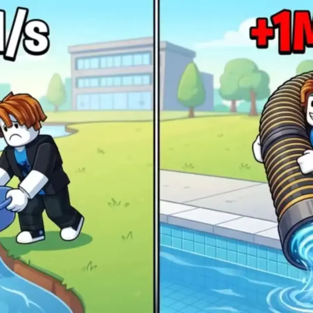 + 1 слив воды за клик
